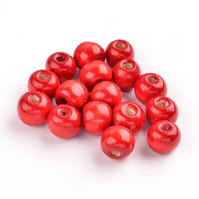 Natural Maple Wood Beads