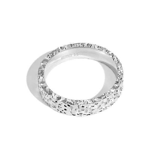 Fish Scale Pattern 925 Sterling Silver Finger Rings