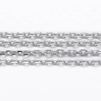 Non-Tarnish 3.28 Feet 304 Stainless Steel Cable Chains