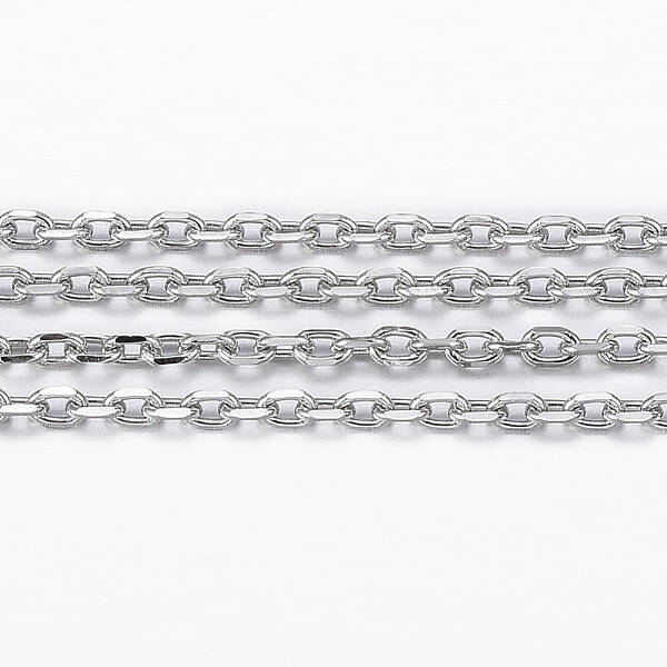Non-Tarnish 3.28 Feet 304 Stainless Steel Cable Chains