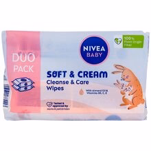 Baby Soft & Cream Cleansing and Healing Wipes