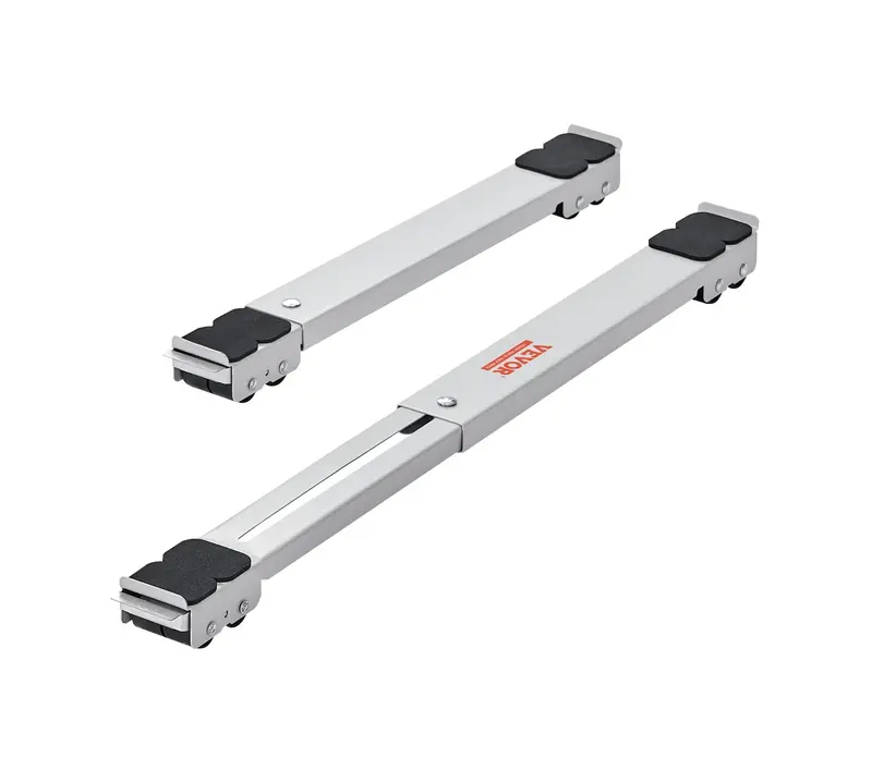 Vevor, Appliances Rollers Heavy Duty Furniture, 660 lbs Total Load, Extendable. Mobile Washing Machine Base, Fridge Stand Dol...