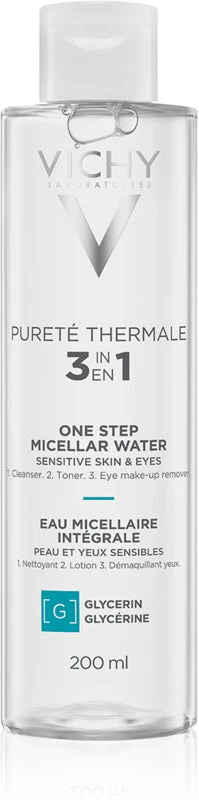 Vichy Pureté Thermale mineral micellar water for sensitive skin 200 ml