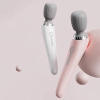 Portable Handheld Massager, USB Rechargeable High Frequency Vibration Motor Massager, Electric Massage Hammer for Neck, Back,...