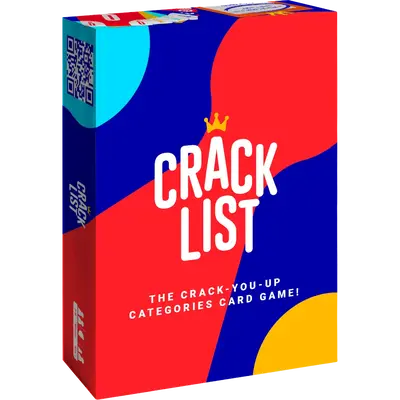 Crack List - The Crack-You-Up Categories Card Game | 2+ Players | Quick and Hilarious Game for Kids, Teens and Adults | Famil...