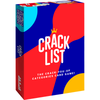 Crack List - The Crack-You-Up Categories Card Game | 2+ Players | Quick and Hilarious Game for Kids, Teens and Adults | Famil...