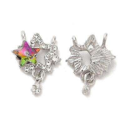 Zinc Alloy Crystal Pendants