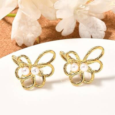 304 Stainless Steel Stud Earrings