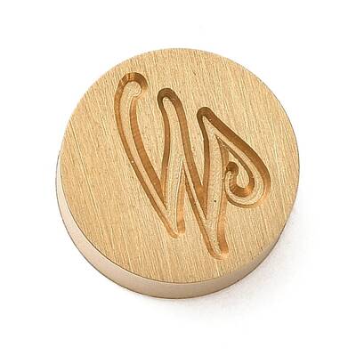 Golden Tone Brass Letter Stamps