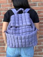 Iris Puff Backpack Adjustable Size-Inclusive Straps - (#24232-1)  By Iris & Rainbow