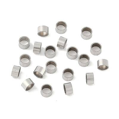 Non-Tarnish 304 Stainless Steel Tube Beads