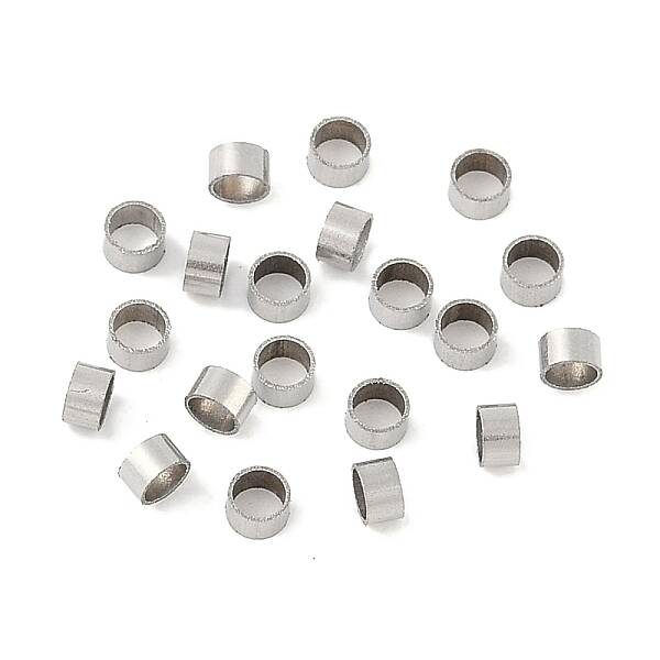 Non-Tarnish 304 Stainless Steel Tube Beads