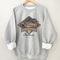 Vintage Old Row Sitting Duck Sweatshirt/Hoodie and Tshirt, Duck Hunting Sweatshirt Outdoors Hunting Mallard