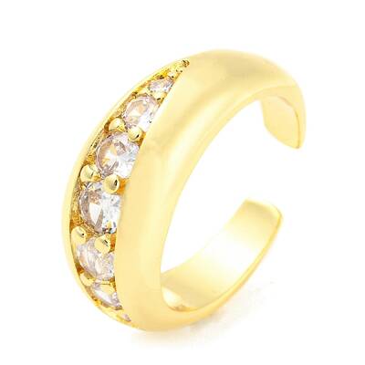 Brass Open Cuff Rings