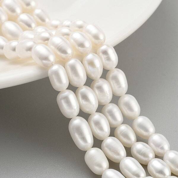 Natural Cultured Freshwater Pearl Beads Strands