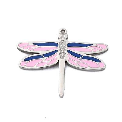 304 Stainless Steel Enamel Charms
