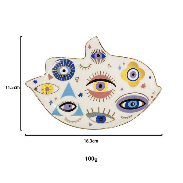 Porcelain Jewelry Plate
