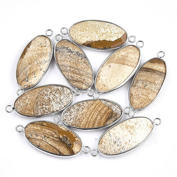 Natural Picture Jasper Links connectors