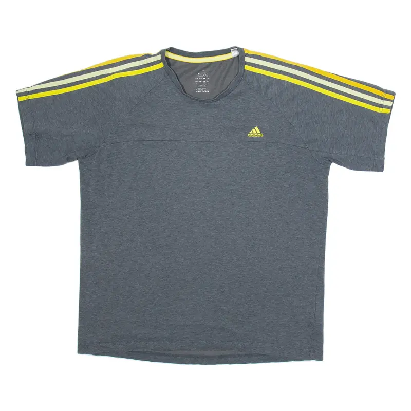 ADIDAS Mens T-Shirt Grey L