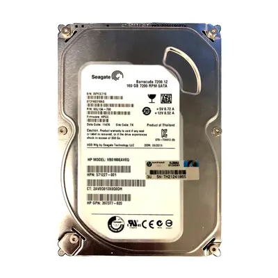 571227-001 HP 160GB 3Gb/s SATA 7200 3.5-inch Hard Drive