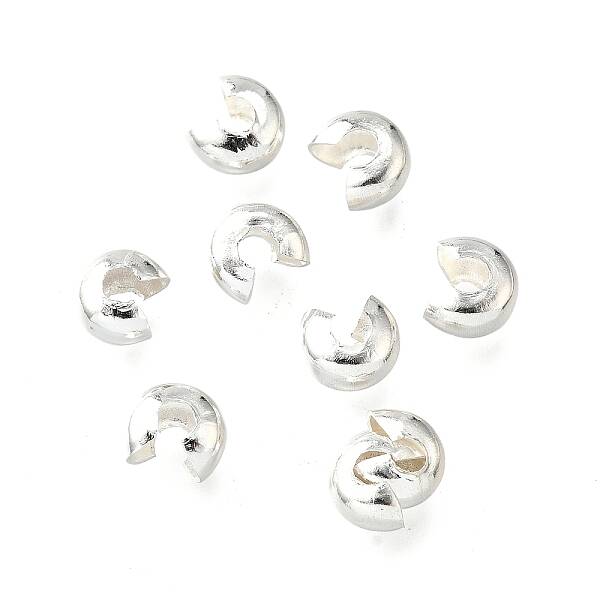 Brass Crimp Beads Covers