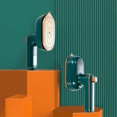 Handheld Electric Iron, Portable Handheld Iron, Mini Small Garment Steamer Suitable for Home and Dormitory Use