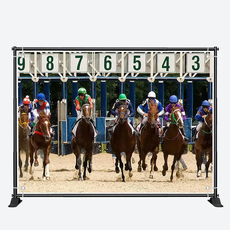 Horse Racing Course Kentucky Derby Party Backdrop - Aperturee
