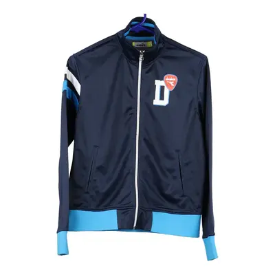 Age 14 Diadora Track Jacket - 2XL Navy Polyester
