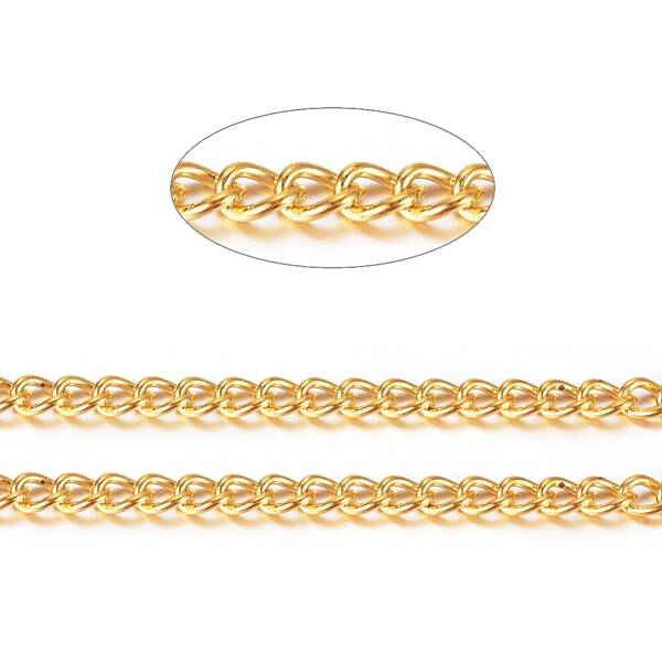 Iron Twisted Chains Curb Chains