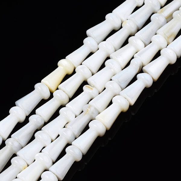 Natural Freshwater Shell Beads Strands