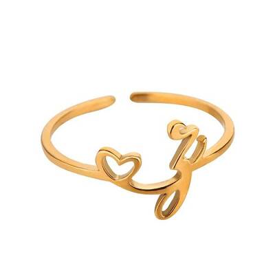304 Stainless Steel Cuff Rings for Women