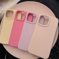 Solid Color Simple Phone Case, Multicolor Anti-drop Cellphone Protective Case Protector, Shockproof Mobile Phone Cover for iP...