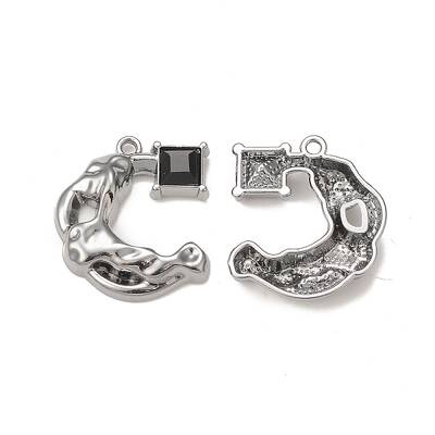 Alloy Glass Pendants