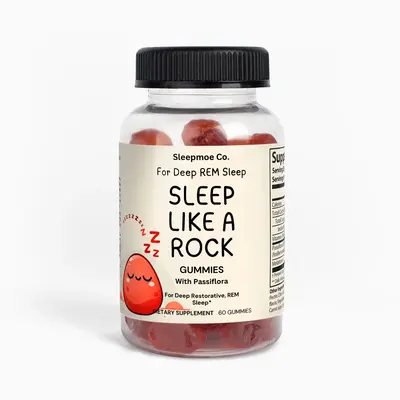 Sleep Like A Rock Gummies for Deep REM Sleep - 100 Gummies - Natural Supplement - Healthcare & Natural Product