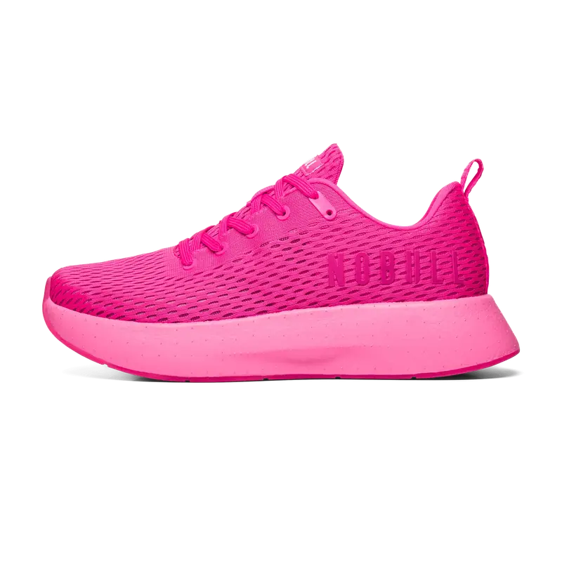 NOBULL Women's Journey Shoe in Neon Pink - Running Sneaker, Walking Footwear