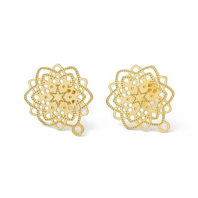 304 Stainless Steel Stud Earrings Finding