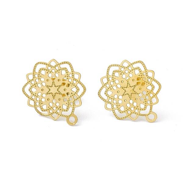 304 Stainless Steel Stud Earrings Finding