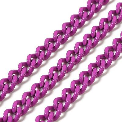 Spray Painted 304 Stainless Steel Curb Chains