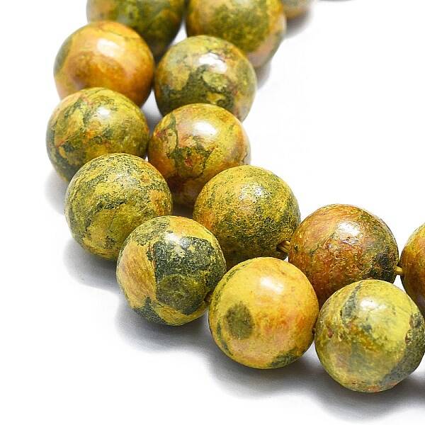 Natural Realgar Beads Strands