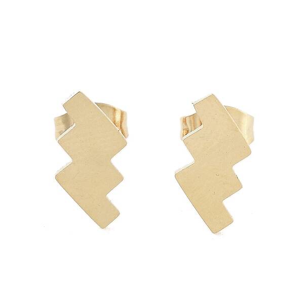 PVD Vacuum Plating 304 Stainless Steel Stud Earrings for Women