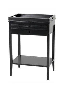Black Side Table | Eichholtz Broomer