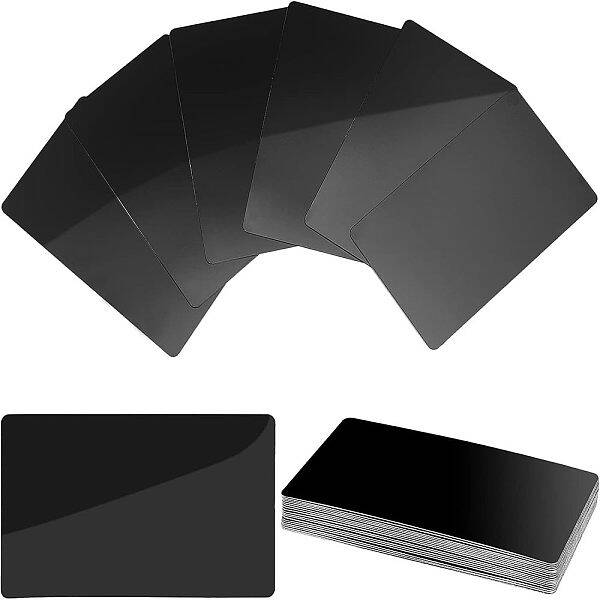 20 Pcs 0.5mm Thick Metal Business Card