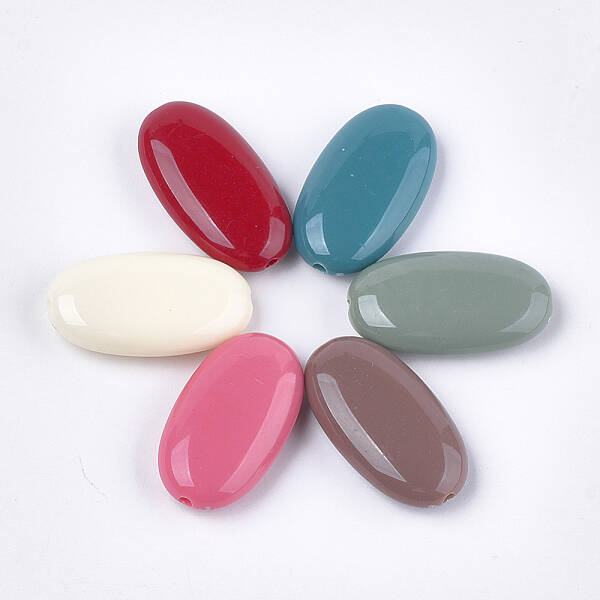 Opaque Acrylic Beads