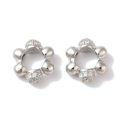 Rack Plating Brass & Cubic Zirconia Pendants