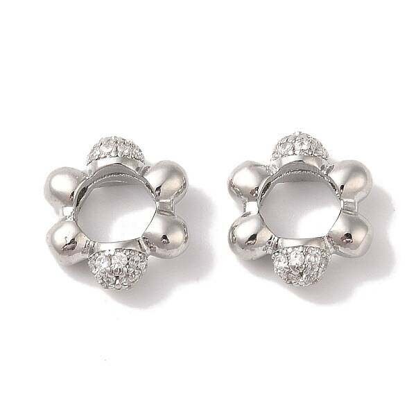 Rack Plating Brass & Cubic Zirconia Pendants