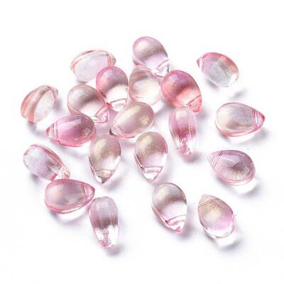 Transparent Glass Charms