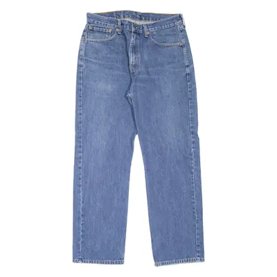 LEVI'S 751 02 Jeans Mens Blue Regular Straight W34 L30