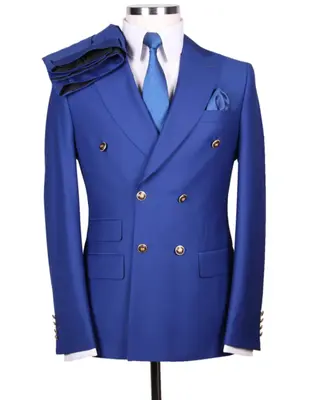 Mens Double breasted Suit - 