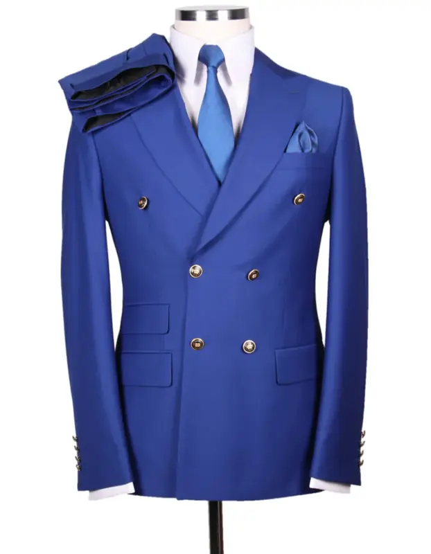 Mens Double breasted Suit - 