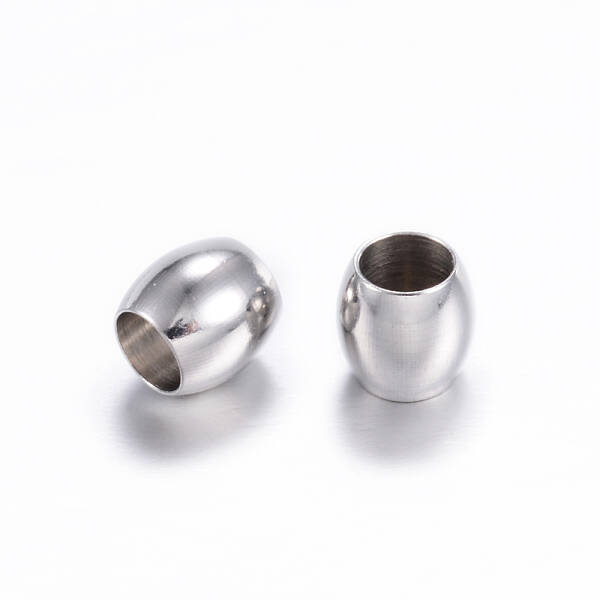 Tarnish Resistant 202 Stainless Steel Beads